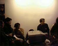 discussion at FADs artspace