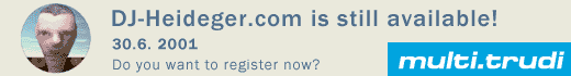 DJ Heidegger.com is still available. Do you want to register now?