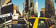 New York traffic (from invitation card)
