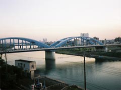 river and bridge