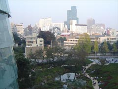overview of Mohri garden, japanese style